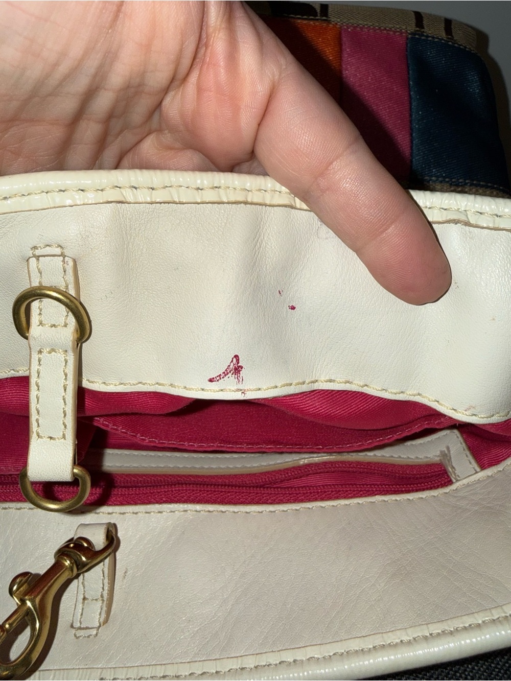 Coach Legacy Multi-Stripe Hobo Bag 10858 - Picture 12 of 15